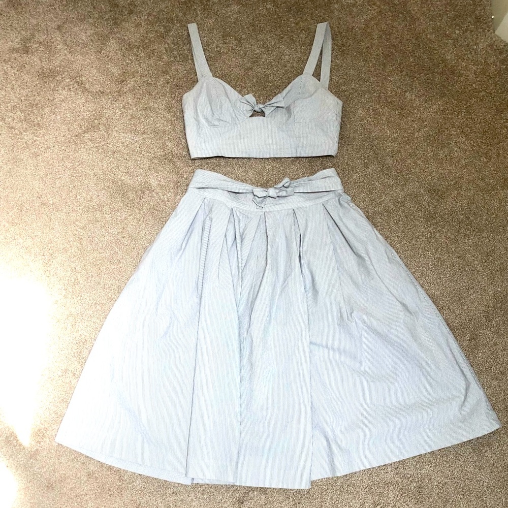 2 Piece Tank & Skirt